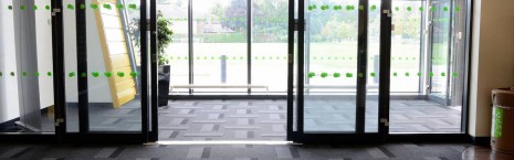 armour - performance barrier carpet tiles at Peterborough College