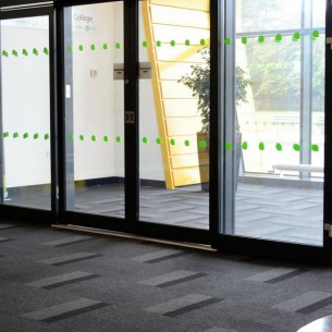 armour - performance barrier carpet tiles at Peterborough College