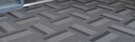armour - performance barrier carpet tiles at Peterborough College