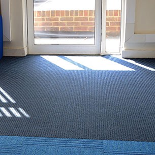 fibre bonded entrance matting - carpet tiles: grimebuster 50