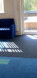 lateral® & 7700 grimebuster carpet tiles at Bevendean School