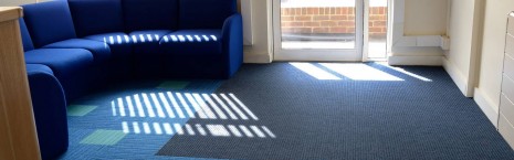 lateral® & 7700 grimebuster carpet tiles at Bevendean School