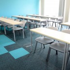 up/down carpet tiles at Anglia Ruskin University