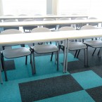 up/down carpet tiles at Anglia Ruskin University