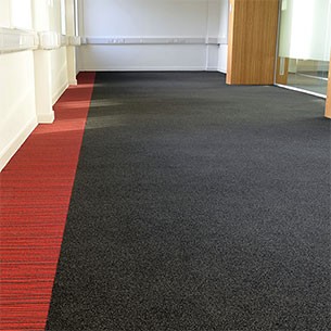 origin - cut pile - contract carpet tiles