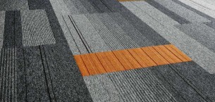 balance atomic, lateral®, zip & code carpet tiles at Ibbotson Architects Ltd