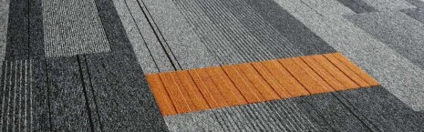 balance atomic, lateral®, zip & code carpet tiles at Ibbotson Architects Ltd