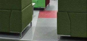 balance atomic, balance & strands carpet tiles at Royal Infirmary in Glasgow