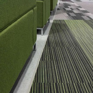 balance atomic, balance & strands carpet tiles at Royal Infirmary in Glasgow