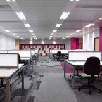 balance atomic, balance & strands carpet tiles at Royal Infirmary in Glasgow