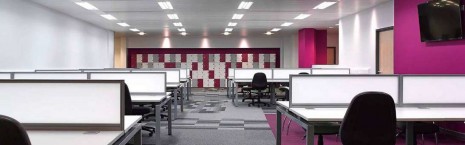 balance atomic, balance & strands carpet tiles at Royal Infirmary in Glasgow