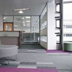 balance atomic, balance & strands carpet tiles at Royal Infirmary in Glasgow