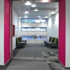 balance atomic, balance & strands carpet tiles at Royal Infirmary in Glasgow