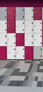 balance atomic, balance & strands carpet tiles at Royal Infirmary in Glasgow