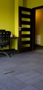 code carpet tiles at Amartus Offices Poland