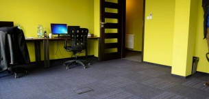code carpet tiles at Amartus Offices Poland