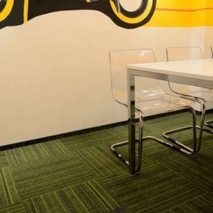 code carpet tiles at Amartus Offices Poland