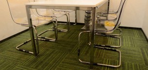 code carpet tiles at Amartus Offices Poland