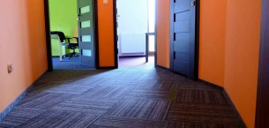 code carpet tiles at Amartus Offices Poland