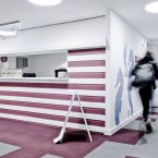 cordiale carpet tiles at Breakthrough Cancer Trust