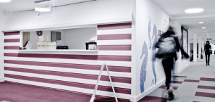 cordiale carpet tiles at Breakthrough Cancer Trust