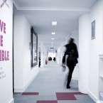 cordiale carpet tiles at Breakthrough Cancer Trust