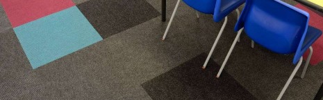 cordiale carpet tiles at Thornhill School