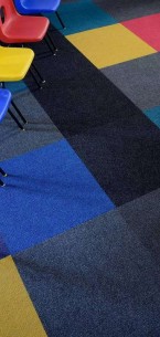 cordiale carpet tiles at Thornhill School
