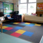 cordiale carpet tiles at Thornhill School