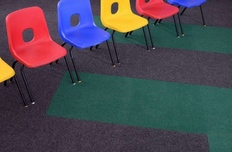 cordiale carpet tiles at Thornhill School