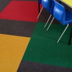 cordiale carpet tiles at Thornhill School