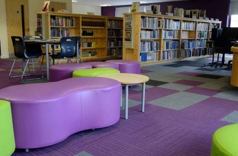 lateral® carpet tiles at Boston College