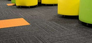 lateral® carpet tiles at Boston College