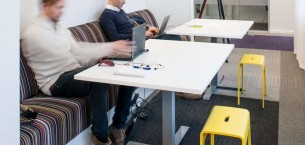 lateral® carpet tiles at Microsoft Sweden