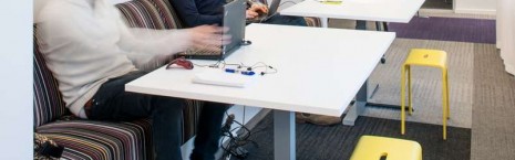lateral® carpet tiles at Microsoft Sweden