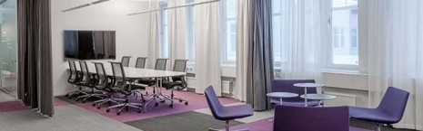 lateral® carpet tiles at Microsoft Sweden