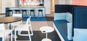 lateral® carpet tiles at Microsoft Sweden