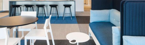lateral® carpet tiles at Microsoft Sweden