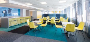 lateral® carpet tiles at Microsoft Sweden