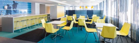 lateral® carpet tiles at Microsoft Sweden