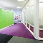 lateral® carpet tiles at Microsoft Sweden