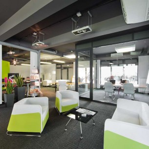 lateral® carpet tiles at Nowy Styl