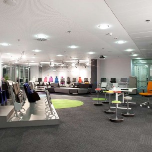 lateral® carpet tiles at Nowy Styl