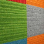 lateral® carpet tiles in a sound room