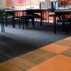 code & lateral® carpet tiles at Boston College