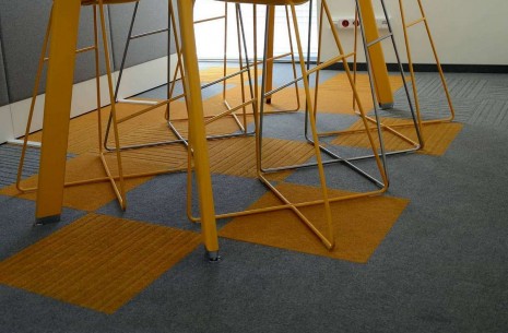 structure bonded® & fibre bonded carpet tiles at Balma, Poland