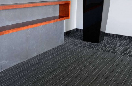 strands carpet tiles at Kuhn Offices, Poland