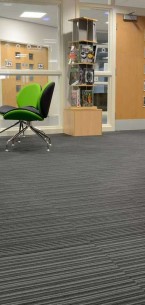 strands night carpet tiles at Shelley College Huddersfield