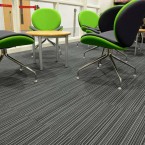 strands night carpet tiles at Shelley College Huddersfield