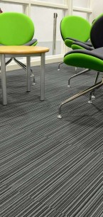 strands night carpet tiles at Shelley College Huddersfield